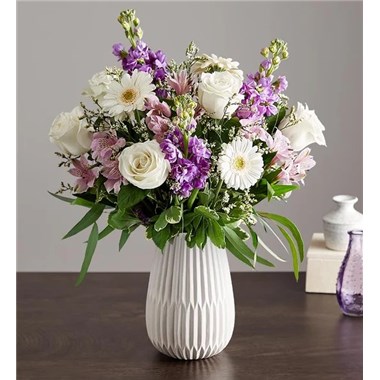 Treasured Memories™ Lavender And White